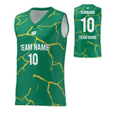 Basketball Jersey Cracks - Green